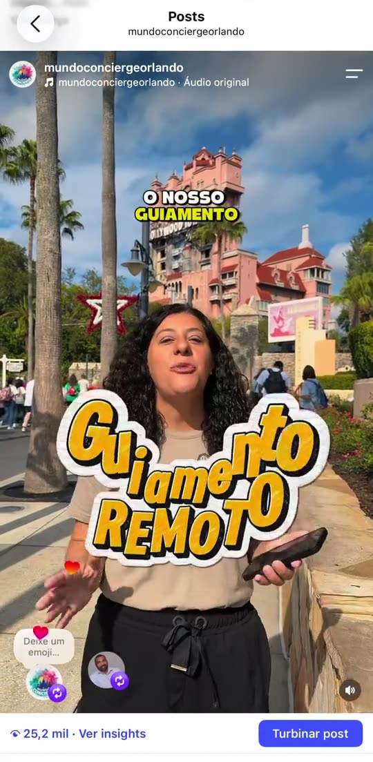 Vídeo de Mundo Concierge Orlando hoje